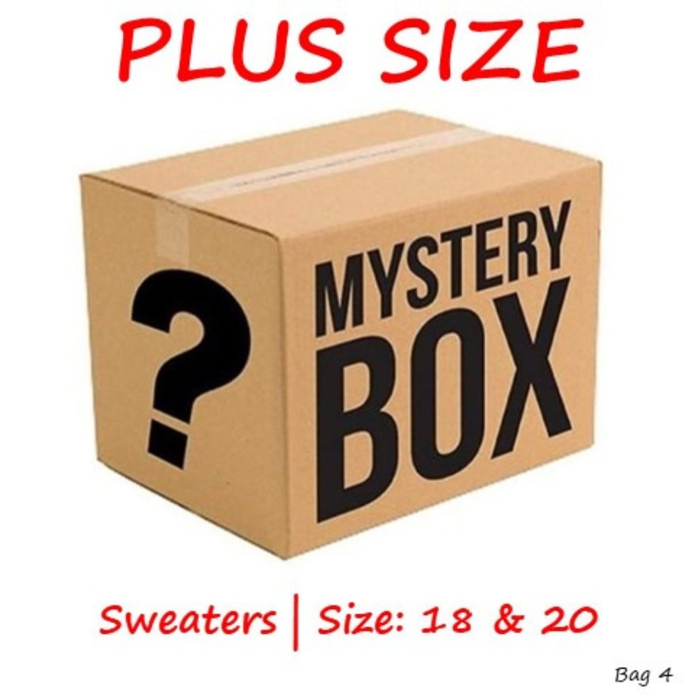 Plus Size Sweaters - Reseller / Semi-Mystery Box